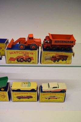 Lot 199 - Twelve boxed Matchbox Series Lesney diecast model vehicles