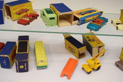 Lot 200 - Twelve boxed Matchbox Series Lesney diecast model vehicles