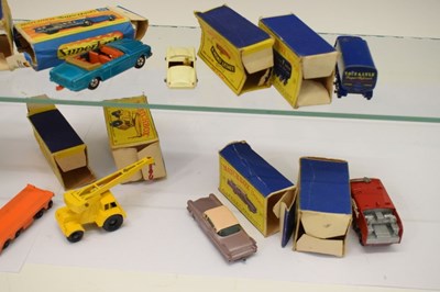 Lot 200 - Twelve boxed Matchbox Series Lesney diecast model vehicles
