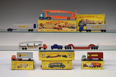 Lot 195 - Matchbox 'Major Pack' & 'Accessory Pack'