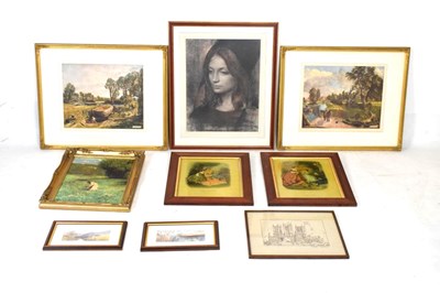 Lot 537 - Quantity of framed prints etc