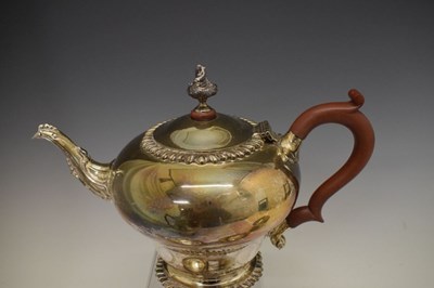 Lot 107 - Elizabeth II five-piece silver tea and coffee set