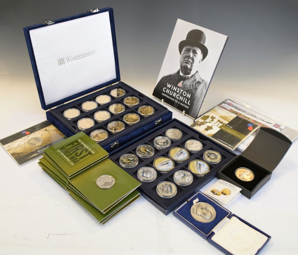 Coin Collection Poster Lot 147 - Westminster coin collection 'Centenary of