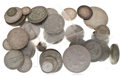 Lot 136 - Quantity of Edward VII and George V mainly GB silver coinage