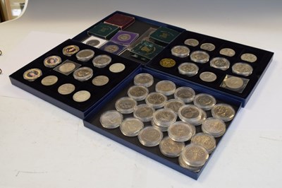 Lot 143 - Quantity of Royal Mint presentation packs, numismatic covers, etc