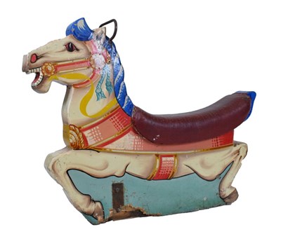 Lot 194 - Mid-20th Century 'Noah’s Ark' fairground ride horse
