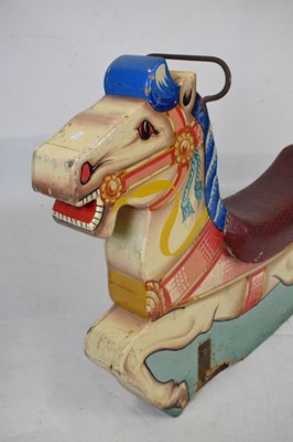 Lot 194 - Mid-20th Century 'Noah’s Ark' fairground ride horse