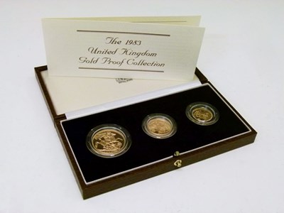 Lot 140 - Royal Mint 1983 United Kingdom Gold Proof Coin Collection