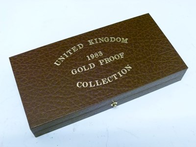 Lot 140 - Royal Mint 1983 United Kingdom Gold Proof Coin Collection