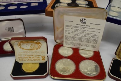 Lot 127 - Quantity of silver and other world Coinage in presentation packs