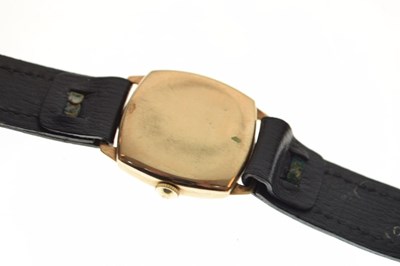 Lot 67 - 9ct gold Minster wristwatch