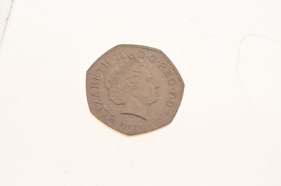 Lot 129 - Royal Mint 2009 'Kew Gardens' 50p coin (1)
