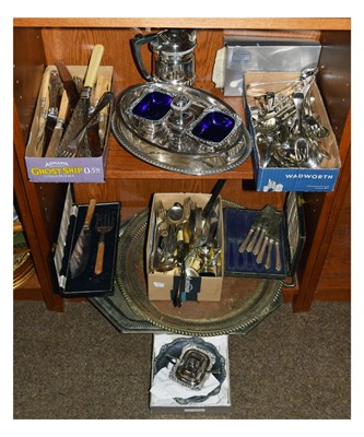 Lot 600 - Quantity of silver-plated wares