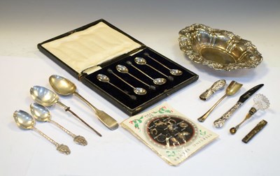 Lot 183 - Quantity of silver items