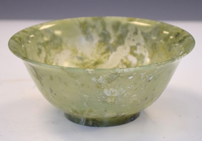 Lot 260 - Chinese jade bowl
