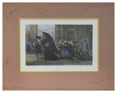 Lot 236 - Autographs -  Royal Shakespeare's Company - The Merchant of Venice 1984