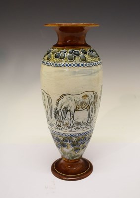 Lot 274 - Doulton Lambeth Hannah Barlow vase