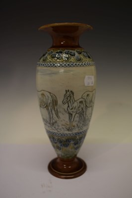 Lot 274 - Doulton Lambeth Hannah Barlow vase