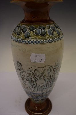 Lot 274 - Doulton Lambeth Hannah Barlow vase