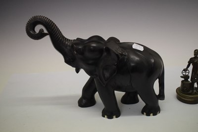 Lot 242 - Vulcan mascot radiator cap, etc.