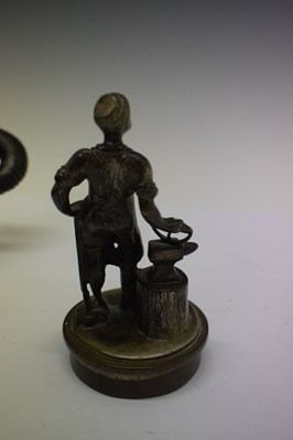 Lot 242 - Vulcan mascot radiator cap, etc.