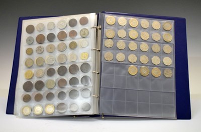 Lot 151 - Folder of GB and World coins