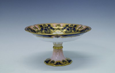 Lot 273 - Royal Worcester tazza by R. Sebright