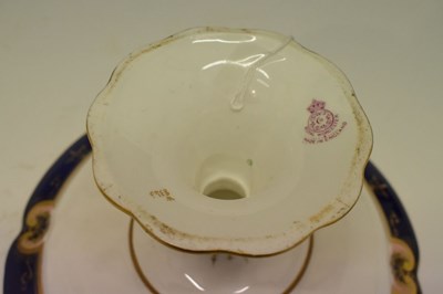 Lot 273 - Royal Worcester tazza by R. Sebright