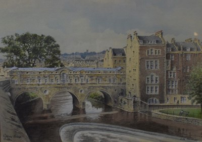 Lot 341 - Colin Newman, (b.1923) - Pulteney Bridge, Bath