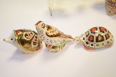 Lot 391 - Seven assorted Royal Crown Derby animals