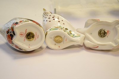 Lot 391 - Seven assorted Royal Crown Derby animals