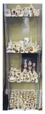 Lot 387 - Collection of Cornwall crested china