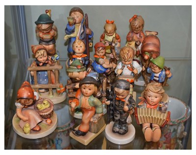 Lot 356 - Group of Hummel (Goebel) figures