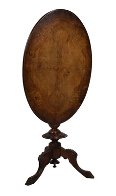 Lot 754 - Victorian walnut occasional table