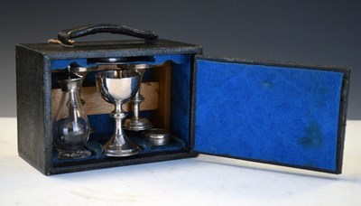 Lot 181 - Silver Communion set