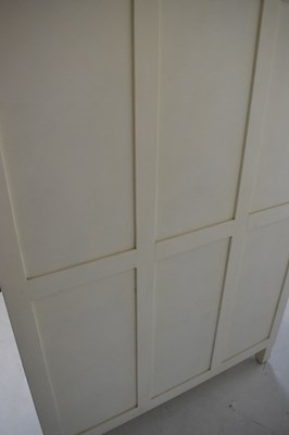 Lot 760 - Laura Ashley cream painted bookcase