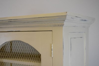 Lot 760 - Laura Ashley cream painted bookcase