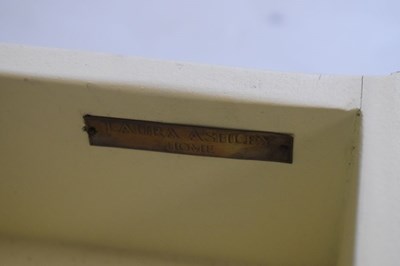 Lot 760 - Laura Ashley cream painted bookcase