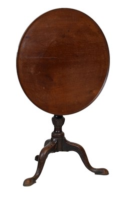 Lot 645 - Circular tilt-top tripod table