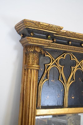 Lot 642 - 20th Century Reproduction pier style mirror