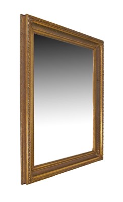 Lot 658 - Gilt framed wall mirror