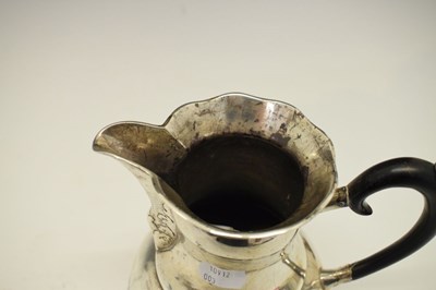 Lot 118 - Early 20th Century Danish silver jug, manufactured by A.Steffensen