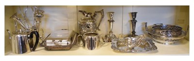 Lot 621 - Small quantity of silver plate