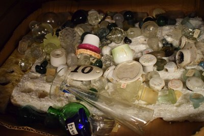 Lot 698 - Quantity of vintage advertising bottles, stoneware, etc