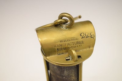 Lot 153 - W. H. Hall, Birmingham - Second quarter 19th Century 'Clanny' type miner's safety lamp
