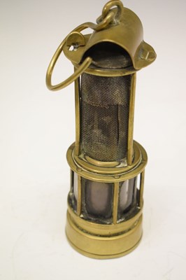 Lot 153 - W. H. Hall, Birmingham - Second quarter 19th Century 'Clanny' type miner's safety lamp