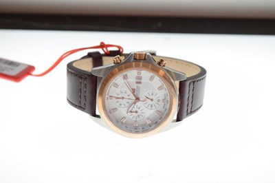 Lot 63 - Gentleman's Swiss Military Hanowa stainless steel quartz wristwatch