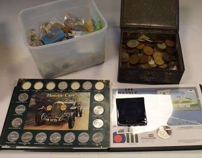 Lot 149 - Quantity of GB and world coins and medallions