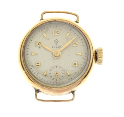 Lot 68 - Tudor - Lady's 9ct gold cased wristwatch