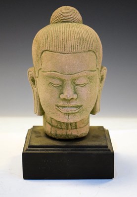 Lot 272 - South East Asian terracotta bust